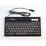 E-SDS 88-key Industrial Keyboard Top Quality,Slim X Architecture with PS2 Interface Black