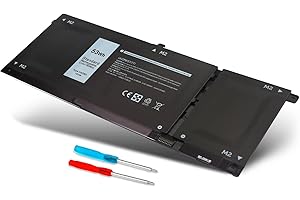 53WH 15V H5CKD Battery for Dell Latitude 3410 3510, Inspiron 5300 5301 5401 5402 5408 5409 5501 5502 5509, 5400 5406 7405 2-i