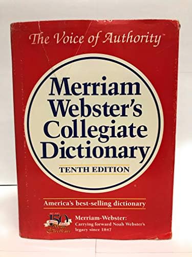 Thin Paper Webster's New Collegiate Dictionary:1961 Edition: A