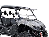 SuperATV Yamaha Viking 700 Scratch Resistant Flip Windshield (2013+)