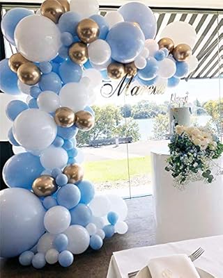 arch balloons for baby shower