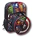 Marvel Avengers Backpack with Detachable Captain America Shield Shaped Insulated Lunch Bag