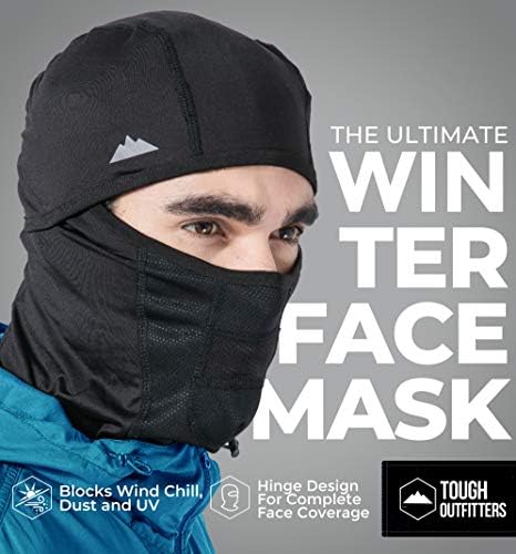 Snowboarding balaclava mask for winter sports, breathable and suitable for skiing.