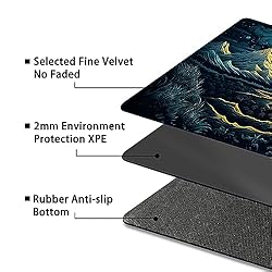 Malqiqi Playmat for MTG, with Free Storage