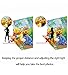 FHZON 5x7ft Winnie The Pooh and Friends Picture Background Rainbow Green Grass Leaves Photography Backdrop Children Baby Newborn Birthday Party Studio Video Prop LXFH274