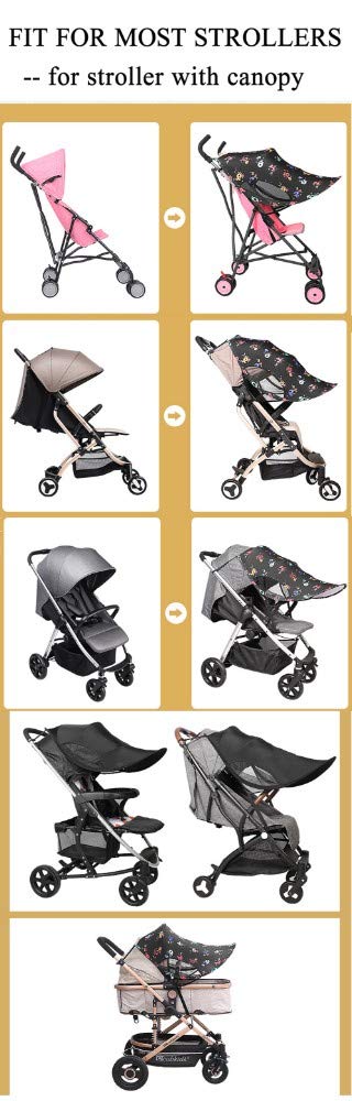 pram canopy extender