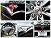 EV Wraps Tesla Model S New Fascia Logo Decal Bundle - Gloss Red
