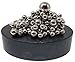 Clout Magnetic Sculpture Desk Toy for Intelligence Development and Stress Relief (Set of 160 Balls, 1 Magnet Base)