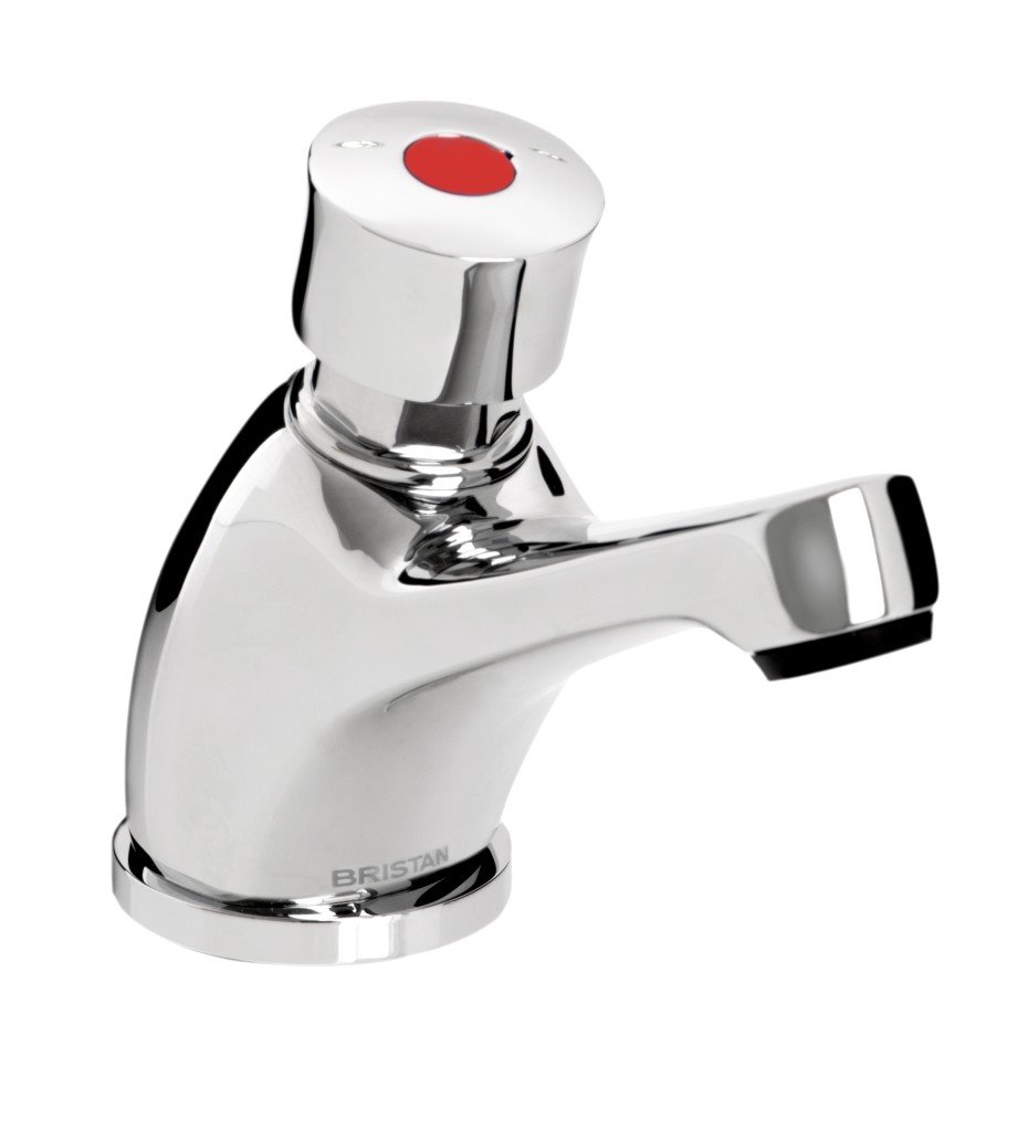 Bristan Z2 1/2 C Self Closing Single Basin Soft Touch Timed Flow Tap - Chrome