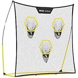 SKLZ Quickster QB Football Trainer Net w/ Target. Ultra-Portable, Quick Setup. 7&rdquo; x 7&rdquo;.