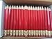 Half Pencils with Eraser - Golf, Classroom, Pew - Hexagon, Sharpened, #2 Pencil, Color - Red, Box of 72, Pocket Pencils
