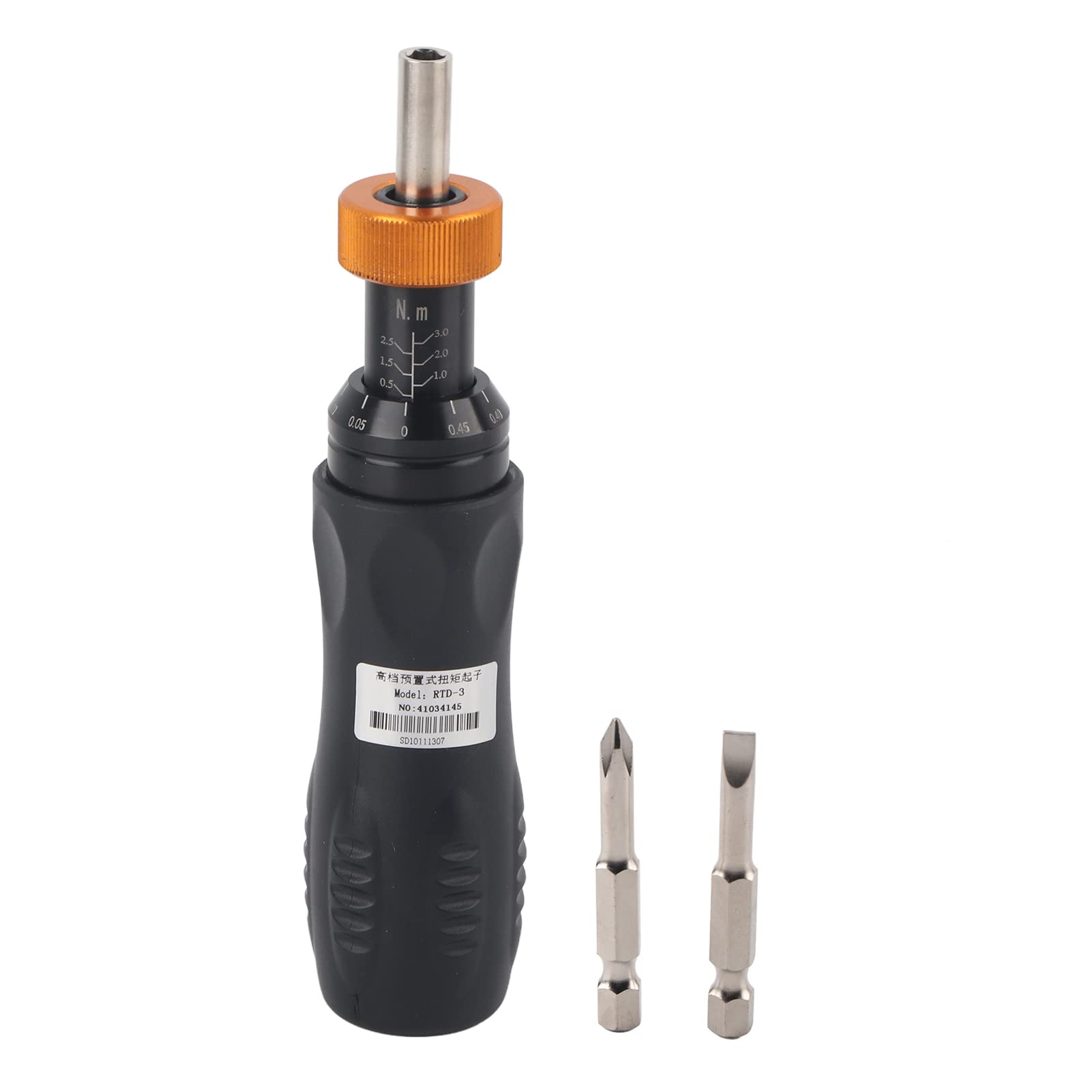 KUIDAMOS RTD-3 Adjustable Screwdriver firstinfo 0.5-3Nm firstinfo Hex Socket, 2 Screw Bits, Precision Instrument, Circuit Board firstinfo Screwdriver Sets firstinfo Torque Wrenches
