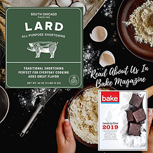 South Chicago Packing Traditonal LARD Shortening, 42 Ounces, Specialty