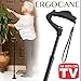 As Seen On TV Ergocane By Ergoactives. Fully-adjustable Ergonomic Cane (Black/Glossy)