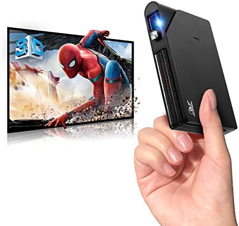 モバイル プロジェクター ミニ Wifi 3600 ルーメン 1080pフルhd対応 Dlp 小型 ワイヤレス 自動台形補正 3d 充電式バッテリー内蔵 Hdmi Usb Av ソコン スマホ タブレット ゲーム機 Dvdプレイヤーなど接続可能 ホームシアターキャンプ旅行