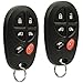 Key Fob Keyless Entry Remote fits 2004-2016 Toyota Sienna (GQ43VT20T 6-Btn, Set of 2)