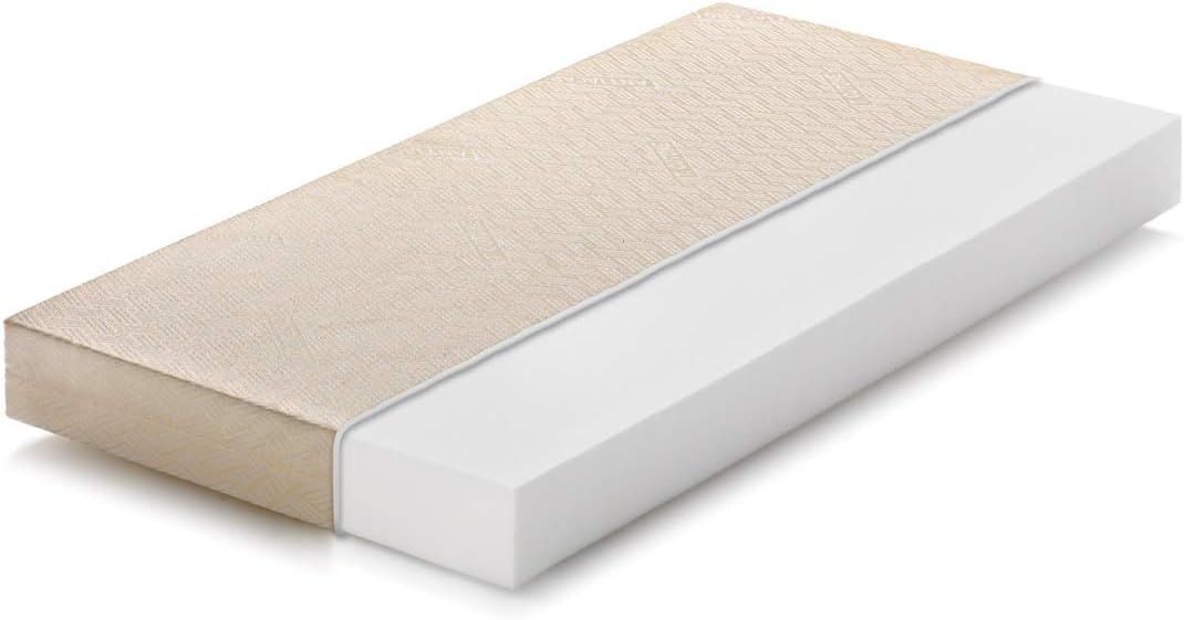 Marcapiuma Baby Mattress 60 x 125 cm High – BAMBY – Baby Mattress in Waterfoam Foam – Breathable – Removable Cover Anti-Dust Mite Bed Offer Baby 100% Made in Italy