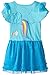 FREEZE Little Girls' My Little Pony Rainbow Dash Tunic with Ruffles and Wings, Blue, 4