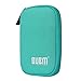 BUBM Mini USB Flash Drive Sticks Carrying Case with Soft Padded Cover, Easy to Carry, 9-Capacity, Light Green
