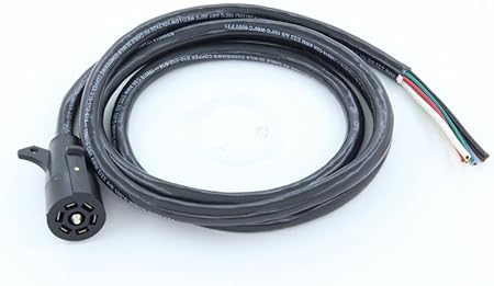 Amazon.com: Cynder 00636 7 Way Blade Plug Trailer Wiring Connector End