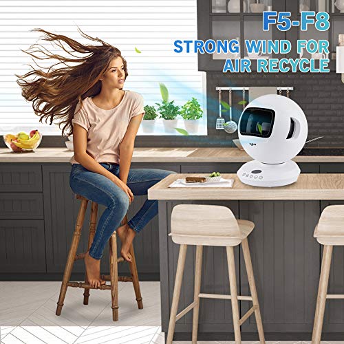 OYLUS Air Circulator Fan Quiet Portable Bladeless Fan with Horizontal