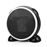 Space Heater- Personal Portable Mini Electric Ceramic Heater, Over-Heat Protection, Tilt-Protection, Multifunctional Rotatable Warm and Natural Wind for Home Office