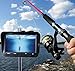 Wosports Fish Finder Camera 720P 2MP 130° Underwater Video Fishing Camera System Kit 4.3 Inch LCD Monitor 12h Working Time 30m Cable for Boat,Kayak,Ocean,Ice,Lake Fishing