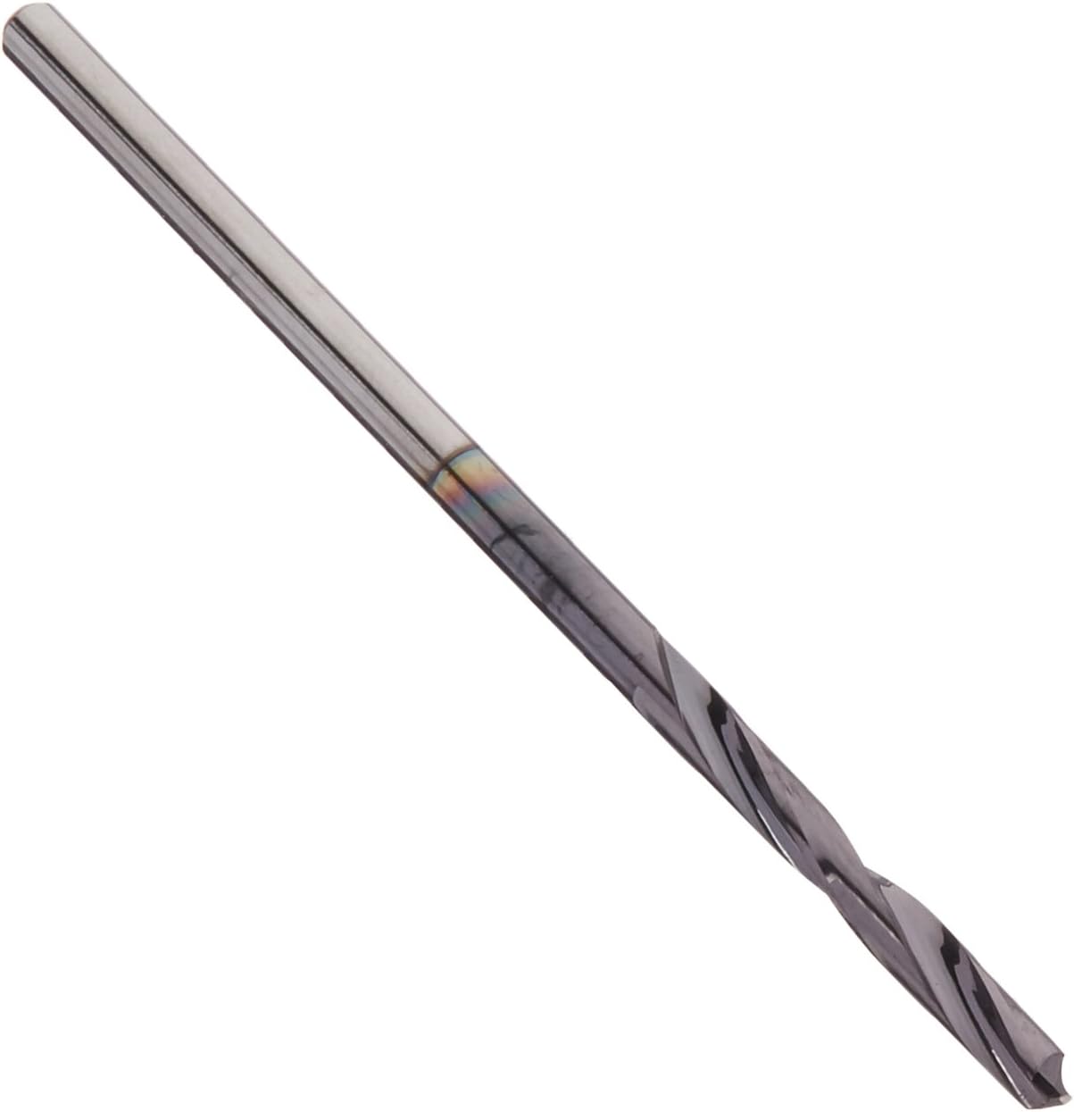 Kodiak Cutting Tools KCT217380 USA Made Solid Carbide Drill Bit, Stub Length, AlTiN Coated, 2 Flute, 1/16" Diameter, 13/32" Length of Cut, 1-1/2" Overall Length