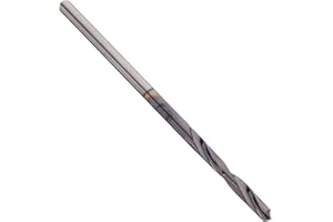 Kodiak Cutting Tools KCT217380 USA Made Solid Carbide Drill Bit, Stub Length, AlTiN Coated, 2 Flute, 1/16" Diameter, 13/32" Length of Cut, 1-1/2" Overall Length