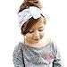 Baby Girls headband,Canserin Lace Big Bow Hair Band Head Wrap (White)