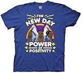WWE New Day Power of Positivity Men's Blue T-shirt