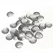 1 Beamer Ultra Premium Curved 304 Stainless Steel Concave Screens. For Tobacco Smoking Bowl Pipes 0.591 Inch Size (15mm) Higher Burning Point. Compare to Brass, Mesh & Glass Screens + Beamer Sticker
