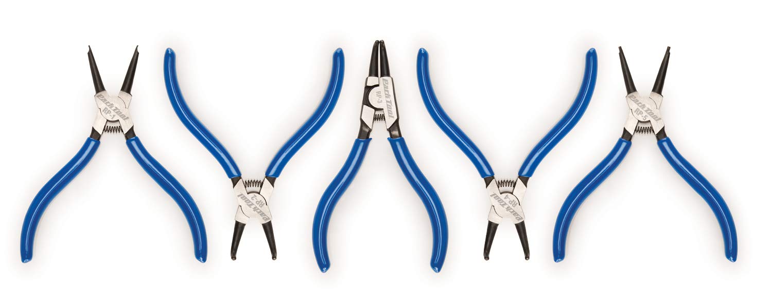 Park Tool RPSET-2 Snap Ring Plier Set Tool, Blue