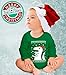 Big Trex Santa Ugly Christmas Sweater Baby Grow Vest Baby Long Sleeve Bodysuit
