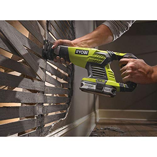 Ryobi Akku-Säbelsäge RRS1801M (Säbelsäge / Säge 18V, 22mm Hublänge, ohne Akku u. Ladegerät, mit Sägeblatt) 5133001162 – Bild 4