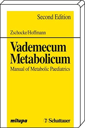 Vademecum Metabolicum Manual of metabolic Paediatrics