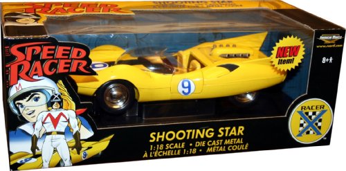 Speed Racer Shooting Star diecast model car 1:18 die cast by Ertl