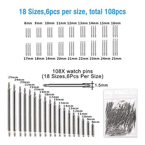 Watch Band Tool Kit - Watch Link Remover, Spring Bar Tool Set for Watch Repair and Watch Band Replacement - Thumbnail 4