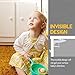 Cabinet Locks, Baby Proofing Child Safety Cabinets Locks 10 Packs, Easy Installing Safety Drawer Locks -No Need Tools Drilling Measuring for Drawers, Cabinets, Closets