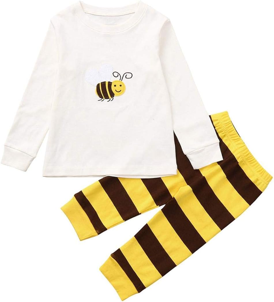 bee print baby clothes