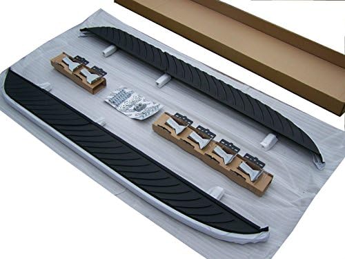Running Boards for 2006-2014 Land Rover LR2 OE Style Aluminum Nerf Bar Step Side