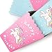 SoFire 20 Pieces 2 Colors Unicorn Popcorn Boxes Mini Unicorn Popcorn Treat Boxes for Kids, Baby Shower, Birthday Party, Unicorn Party Supplies