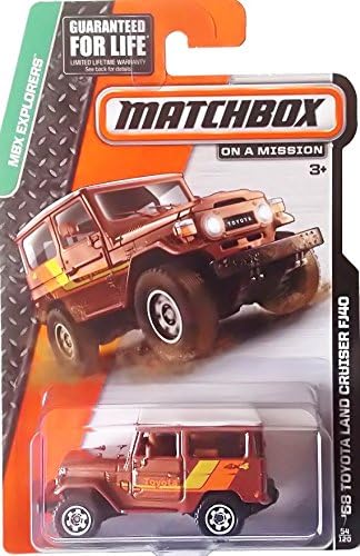 Matchbox Cars - MATCHBOX ON A MISSION - MBX Explorers - 1968 Toyota Land Cruiser FJ40 In Brown