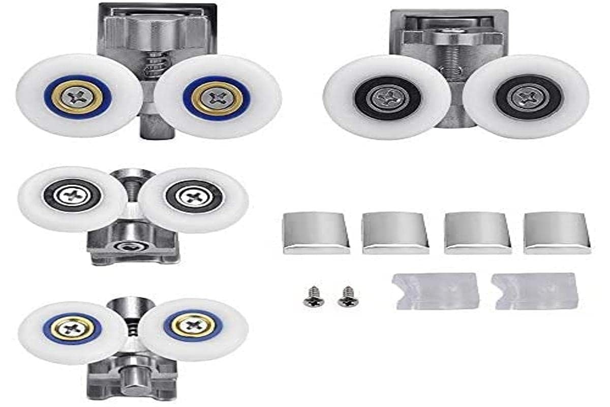 TANCUDER Shower Door Roller for Sliding Glass Door 26mm Diameter Pack of 4