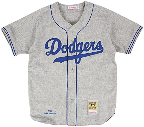 jackie robinson 1955 authentic jersey brooklyn dodgers