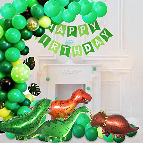 Dinosaurs Birthday Banner Decorations Party Supplies Pennant For Kids (729910320625)
