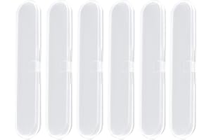 YARNOW 20pcs Plastic Storage Case for Nail Files with Lightweight and Sturdy Structure, for Assorted style