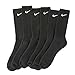 Nike 6 Pack Unisex Cotton Crew Socks