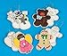 S&S Worldwide Unfinished Wood Holiday Ornaments To Decorate. Pre-Printed Outlines On One Side. Finish w/Paint or Markers, Gold Thread Attached for Hanging. 12 each of 4 designs, 4-1/4