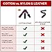 Acoustic Guitar Strap - Soft Cotton no Slide During Playing and Cut Into Your Body Like Nylon - Wide Adjustment Range and Secure Leather Holes-Suitable for All Ages - Classical Design